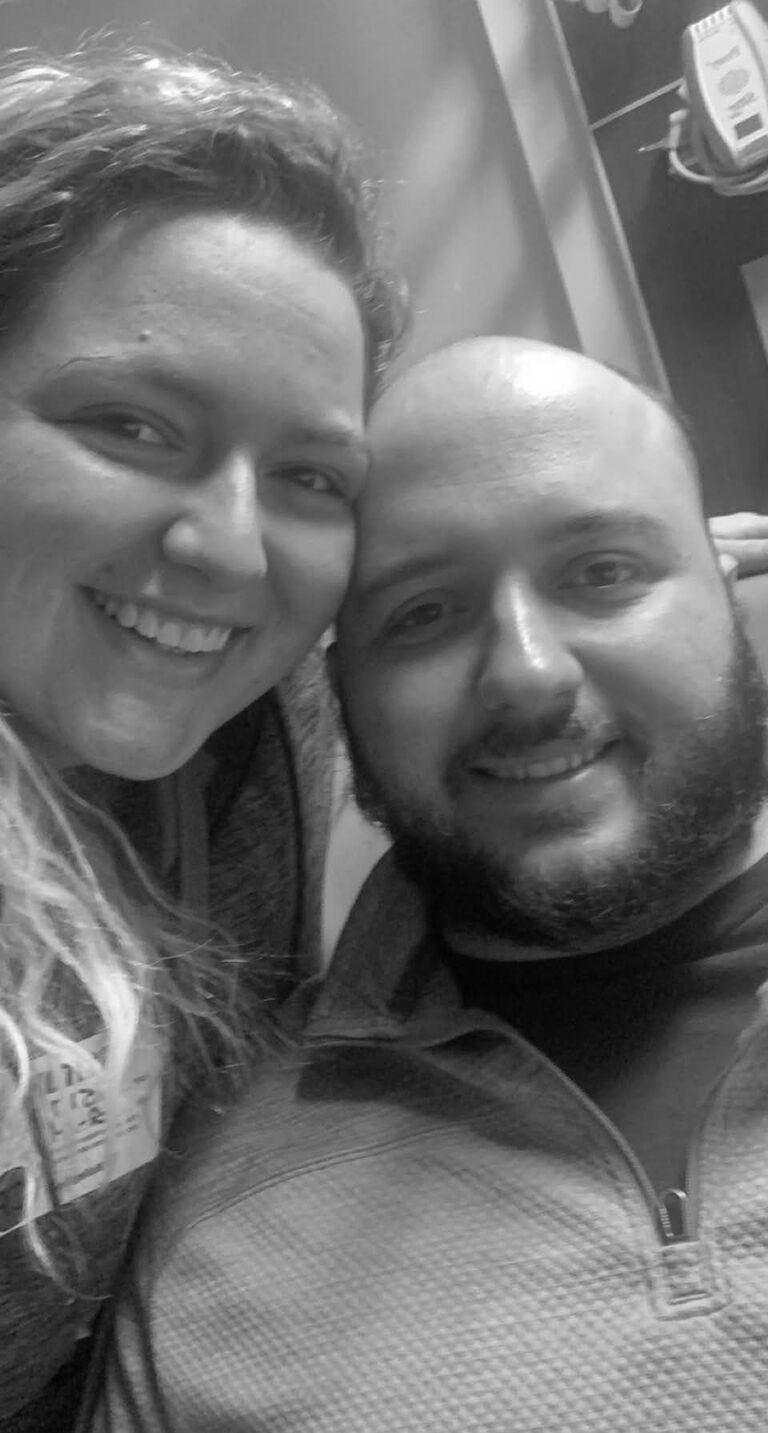 Zach underwent back surgery and we had our first hospital stay together