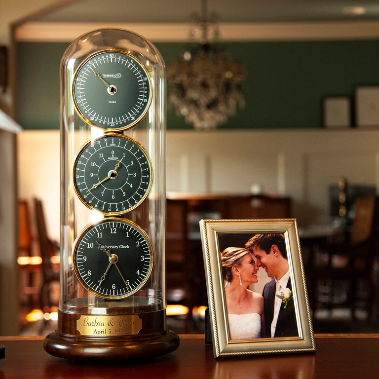 Anniversary Clock from TheAnniversaryClock on Etsy for your parents' 50th wedding anniversary gift