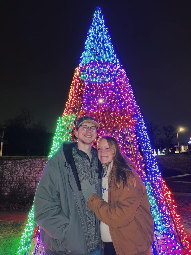 Our third Christmas together.