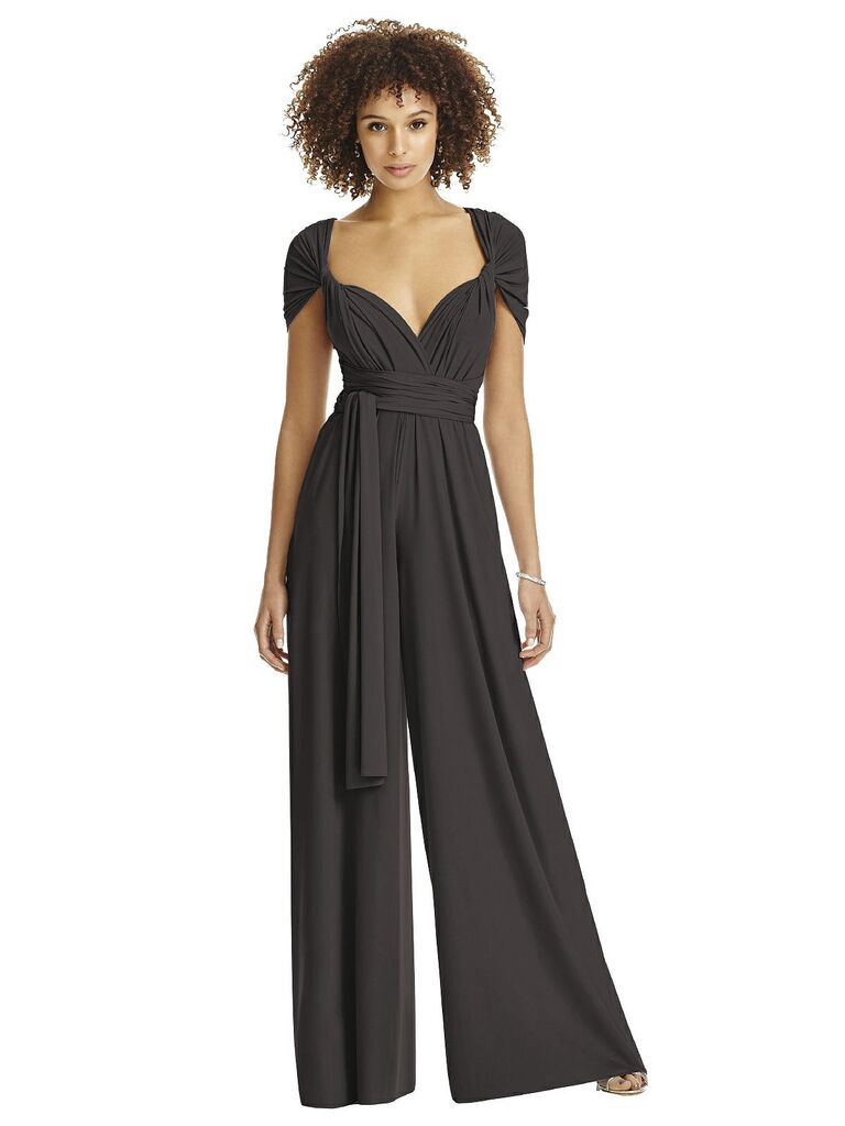 Grey hotsell wedding jumpsuit