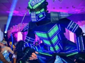 RaNetwork LED ROBO dancers - Party Robot - Dallas, TX - Hero Gallery 1