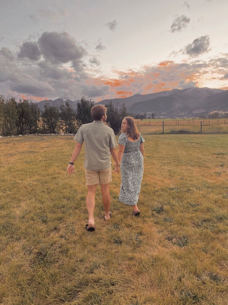 First wedding together as a couple...and the first time "I love you" was exchanged!