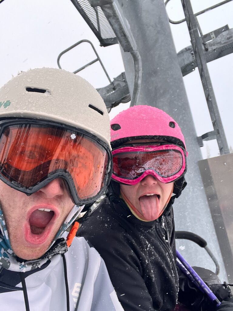 Ski season started! Josh and Claire were able to hit the slopes almost every weekend!
