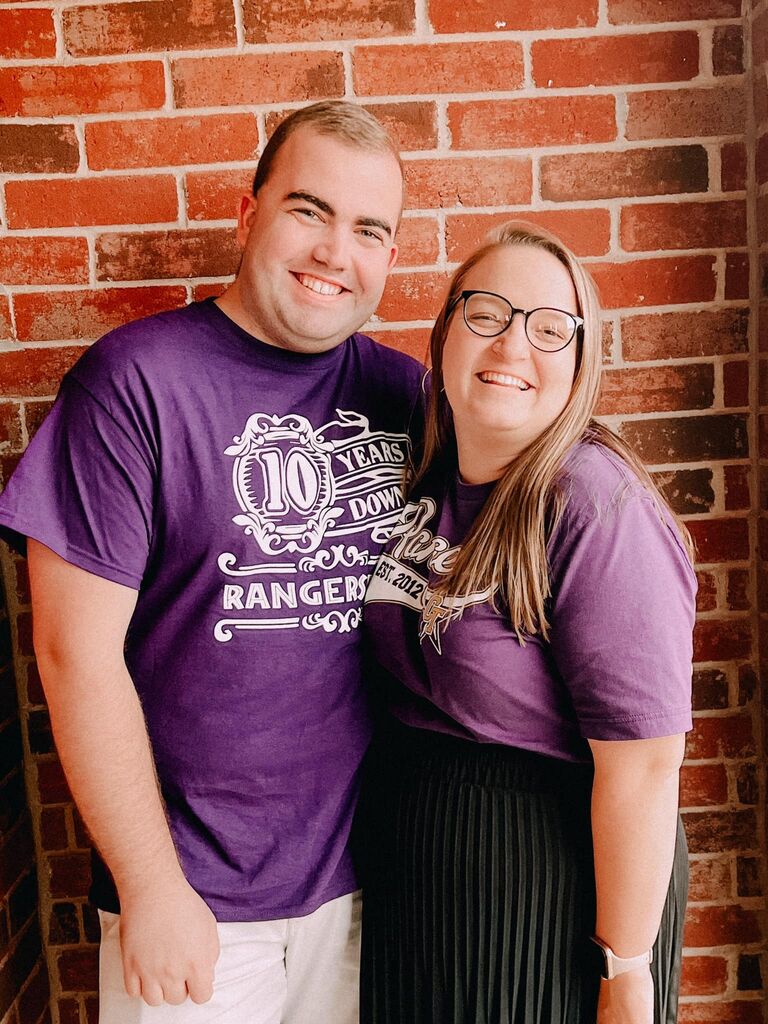 After an incredible summer, Kim started the school year and Nick was excited to support her!