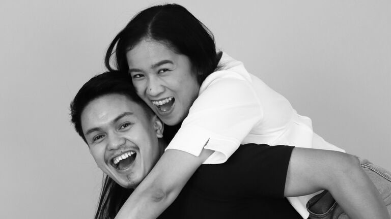 our first time doing a shoot at a self-photography studio in Makati. Was so fun! 