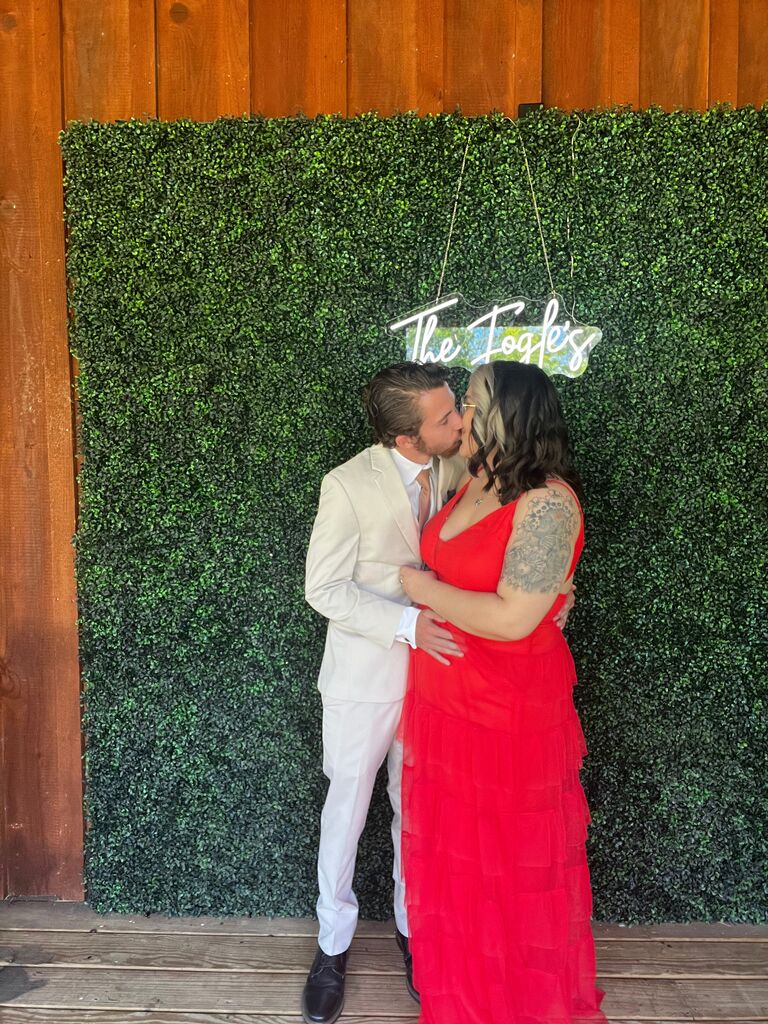 Before growing their family together.... 
(yes, at yet another wedding)