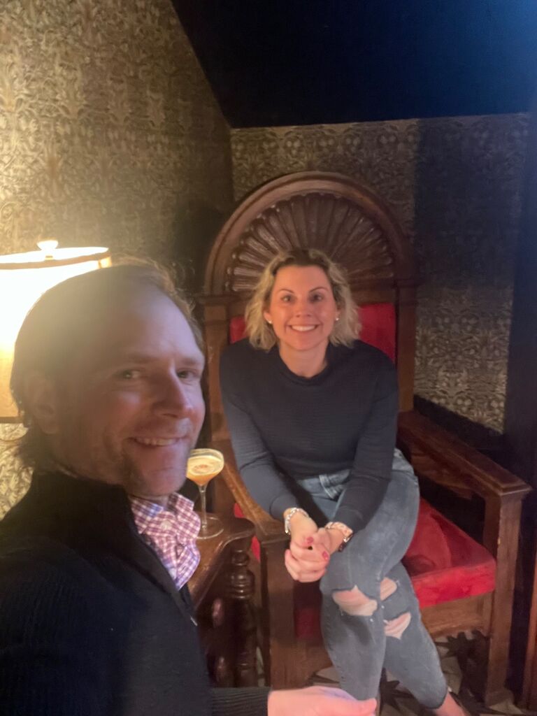 One of our favorite places in Asheville has this little nook with two chairs... there's a table inside with a drawer... where people leave letters for visitors to read... we leave a note everytime and read what others have left behind. Just another part of the charm of Asheville. And why we love it!