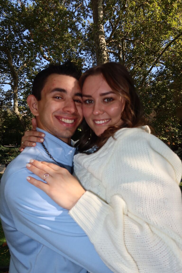 Jeremy proposed to Emily at the Luxembourg Gardens in Paris France! 