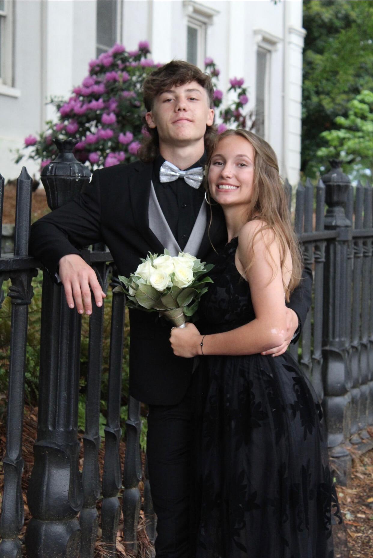 We had so much fun just being together—getting to know each other's friends and growing not only as boyfriend and girlfriend, but truly as a couple.

That year, we grew up a lot and made so many sweet memories together, including one of our favorites—our very first proms!
The photo above was taken that night!

