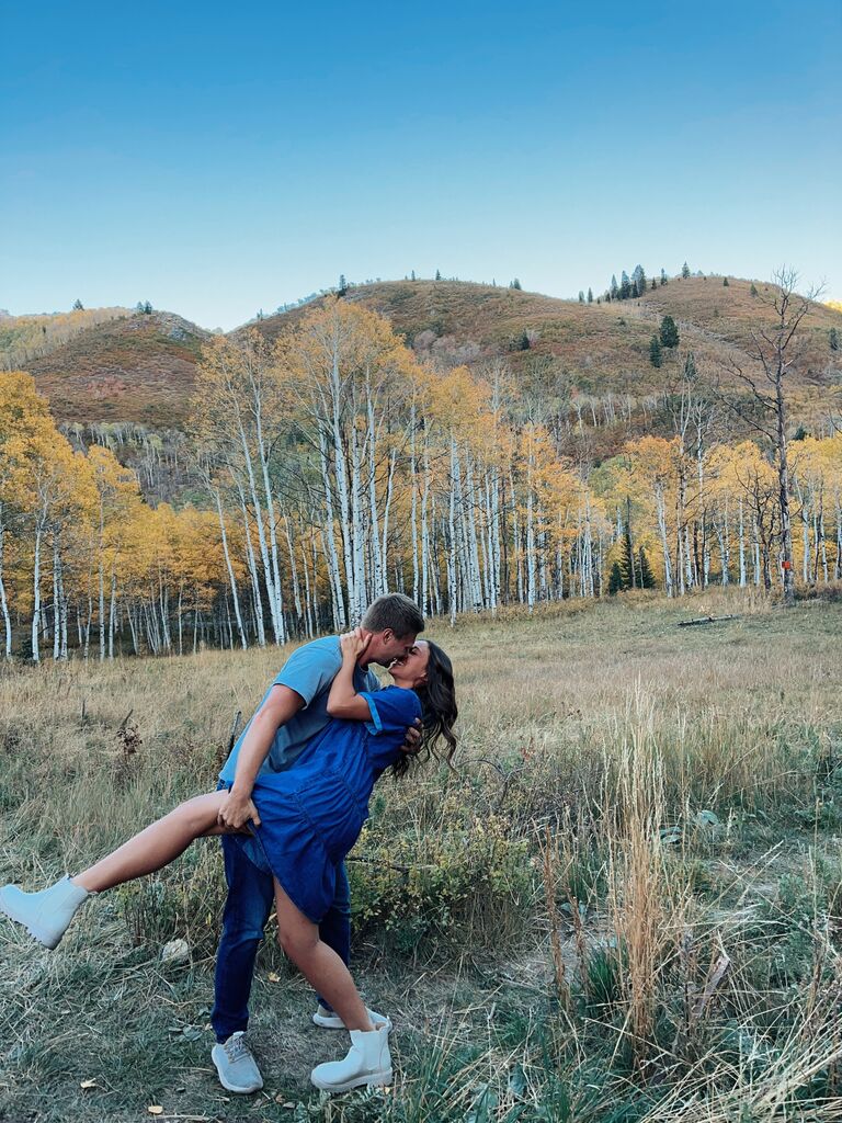Recreated our first date a year later on the Alpine Loop.