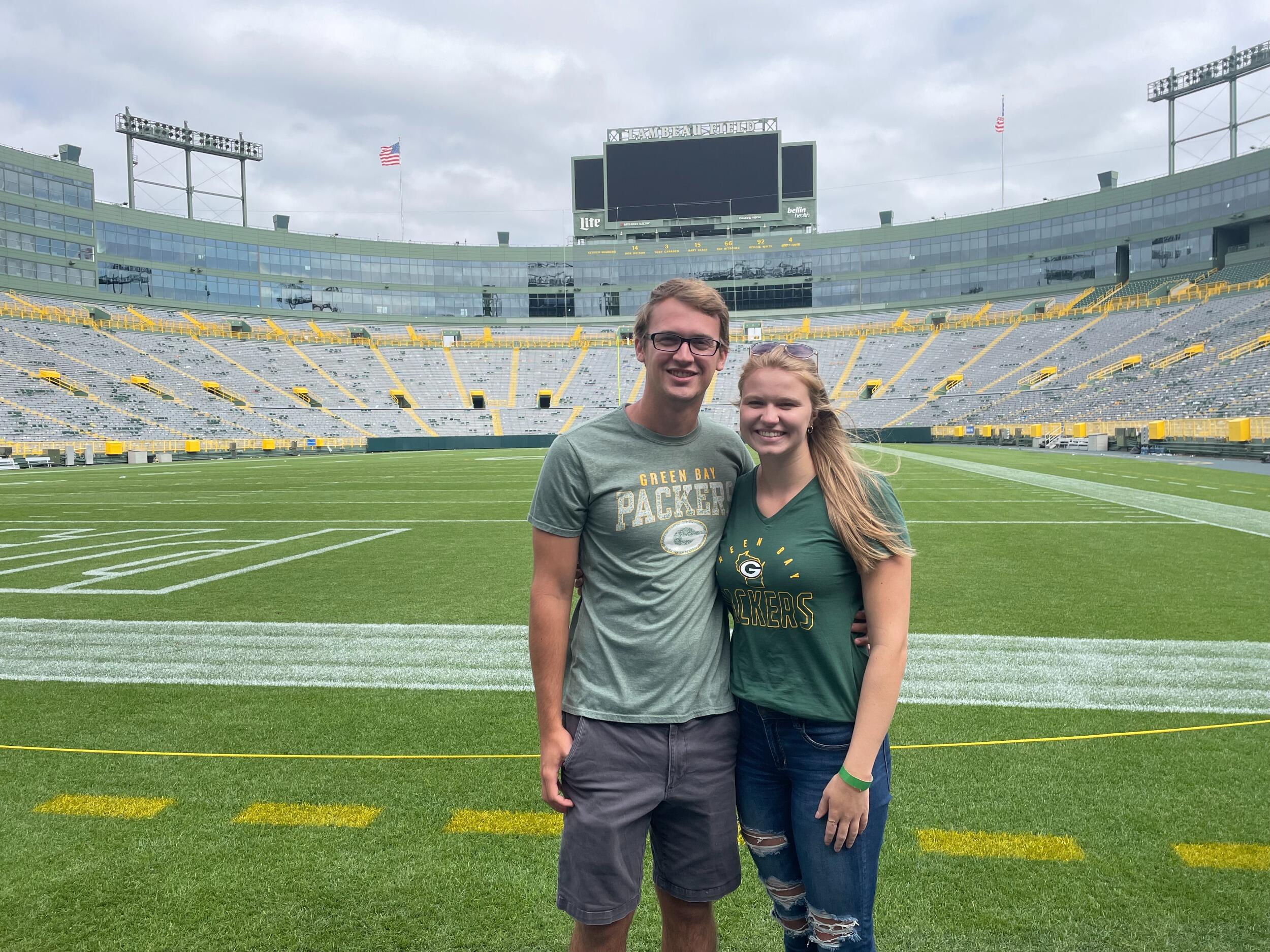 Tour of Lambeau Field