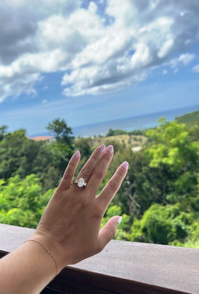 Went back to the same breakfast place "The English Rose" two days in a row because it was delicious. The first time dating, and the next day: engaged!
