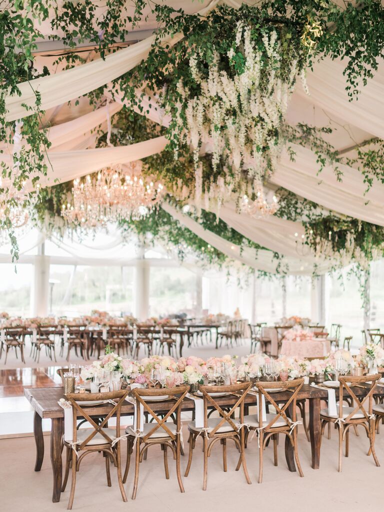 wisteria ceiling wedding