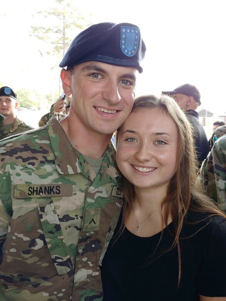 After three months of little contact, Julianna flies down to Ft. Benning, GA to congratulate Emmett on his graduation from boot camp.