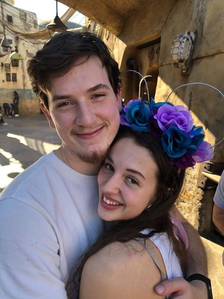The day we got kicked out of Disney land. 