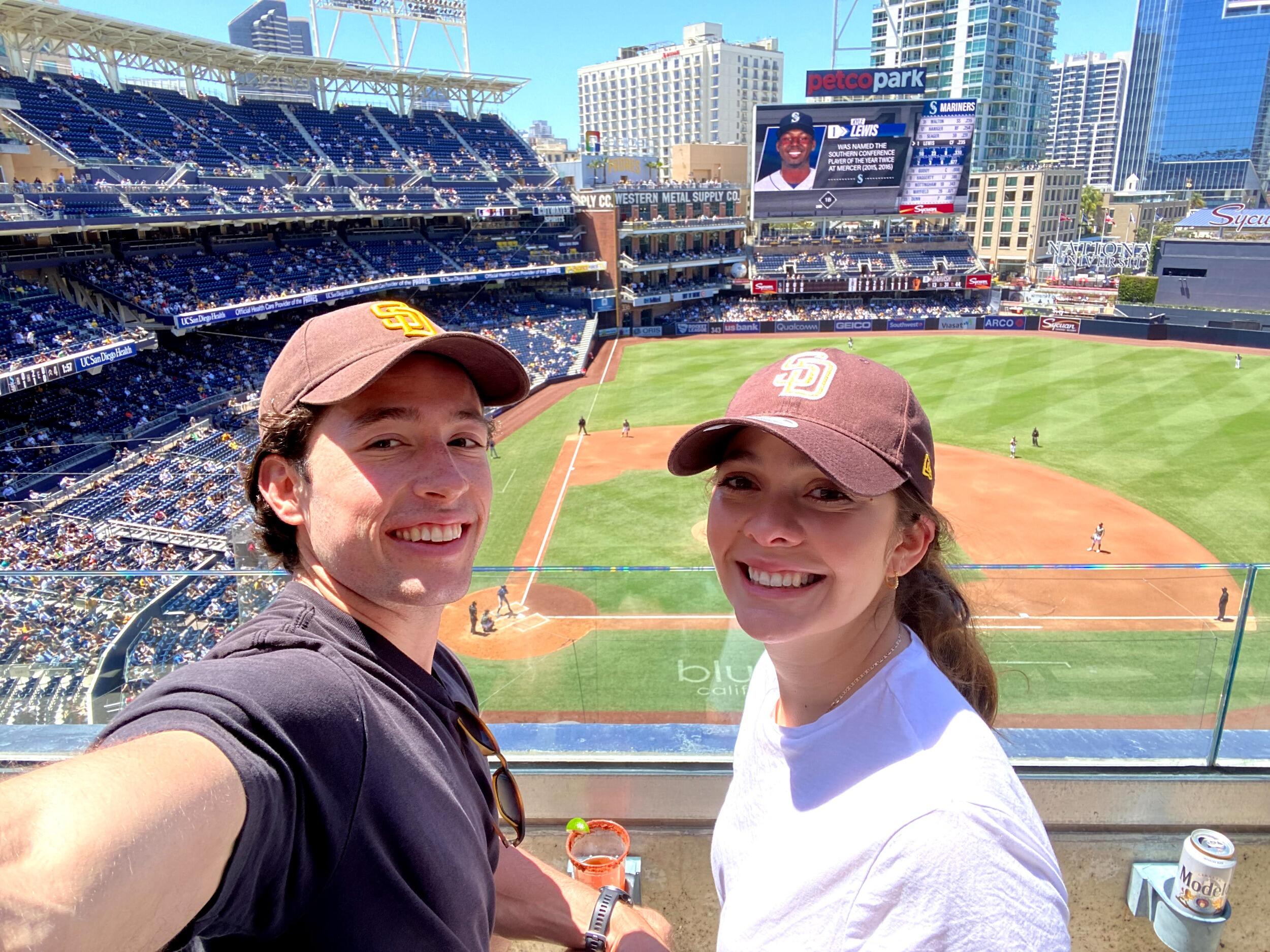 During our 3rd Anniversary in San Diego Patty let me drag her to see my favorite team play.  Go Padres!