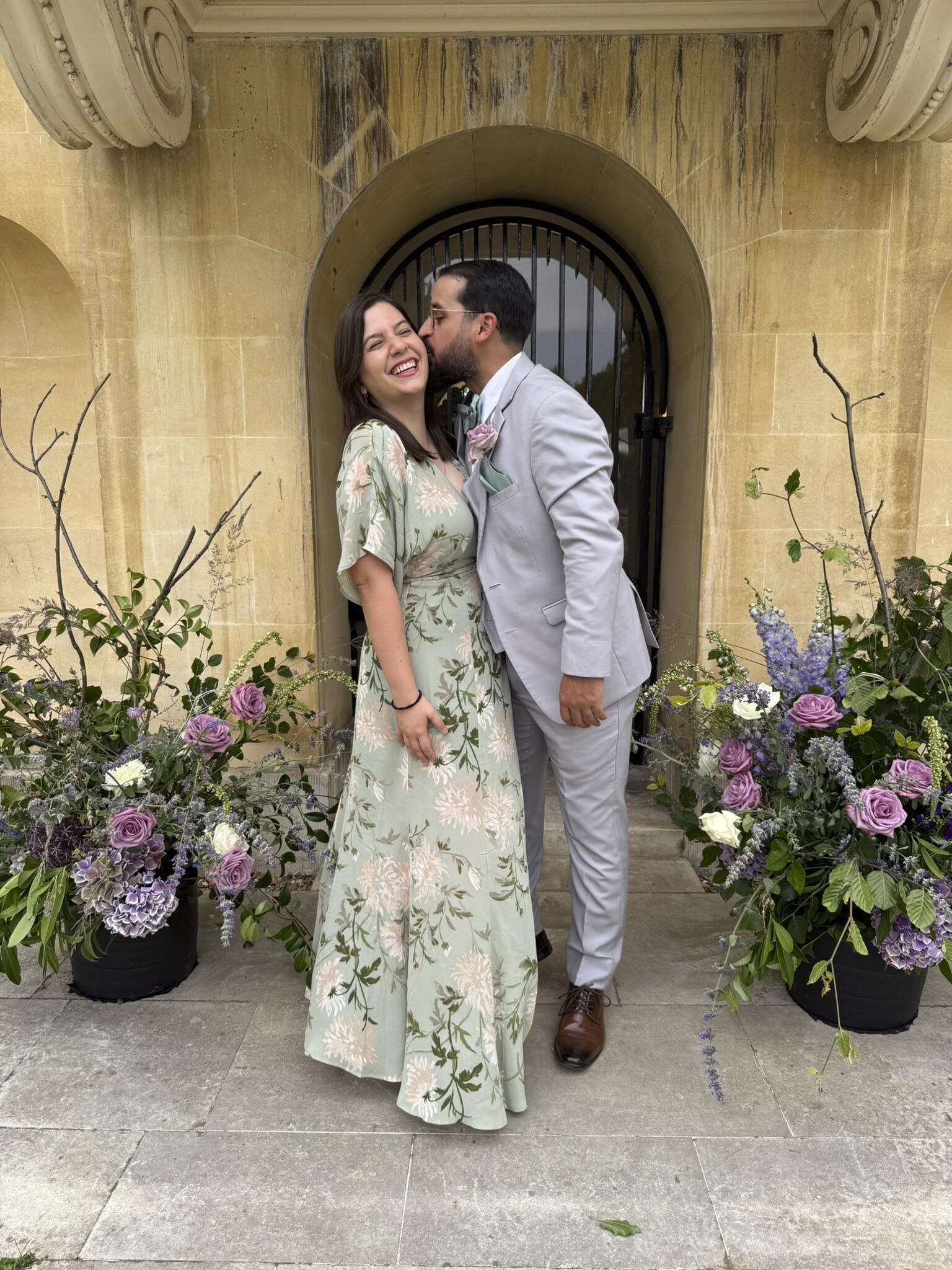 A new family is born when José & Stephanie say, "I do!"