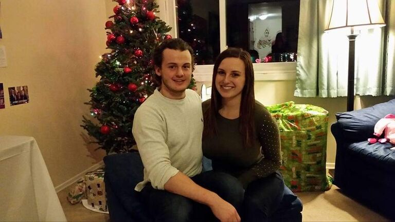 Carolyn and Tim spend their first Christmas together