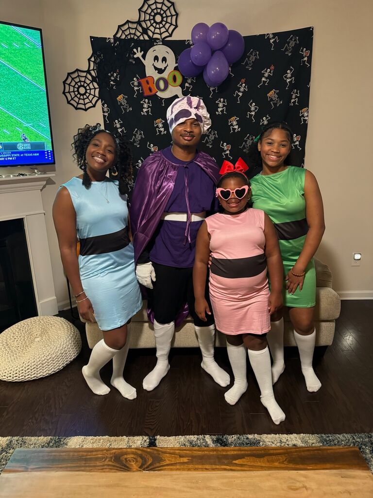 Mojo Jojo and the Powerpuff Girls!