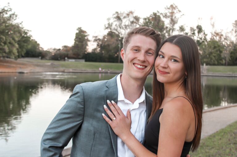 SHE SAID YES! On October 15th Andrew popped the question and Katie very happily and very quickly said yes. 