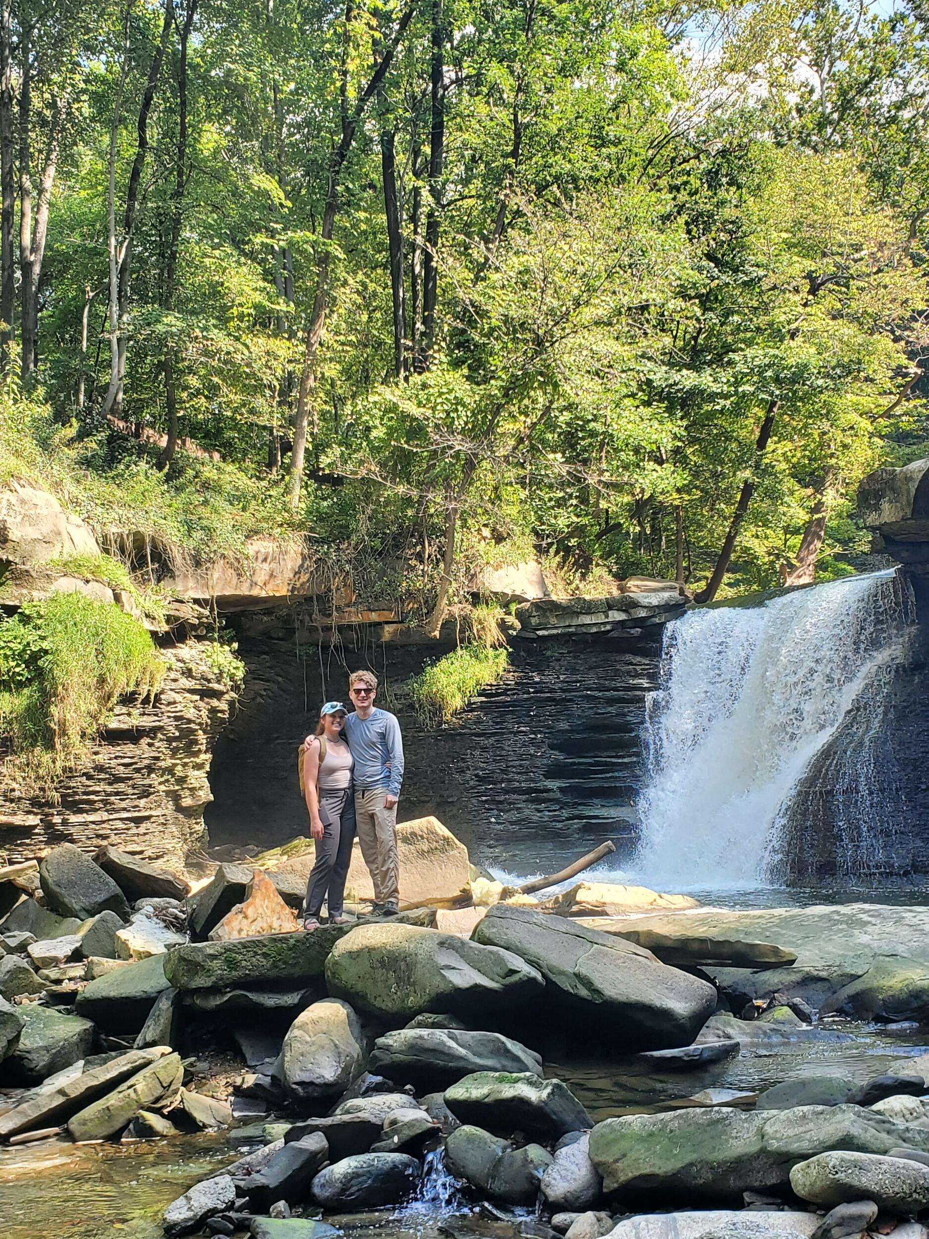 This was during the first Bytnar visit to Cleveland. We showed them around town and did some hiking in Cuyahoga Valley National Park. 