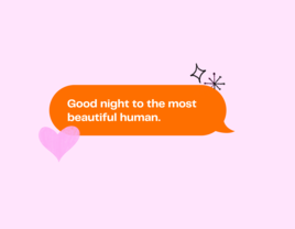 Good Night Texts & Good Night Messages for her, him and them