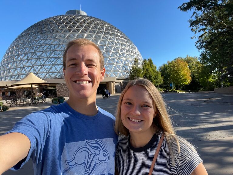 An early trip to Omaha to celebrate our fourth year together!