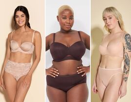 Three wedding bra options for under the wedding outfit 