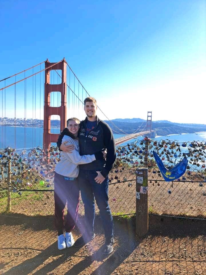 Visited the Golden Gate Bridge. 