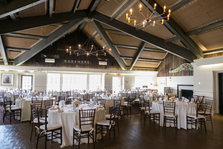 Indoor Reception At Mystic Seaport River Room At Latitude 41