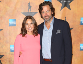 Mariska Hargitay and husband Peter Hermann attend the 'Hamilton' Broadway Opening Night After Party