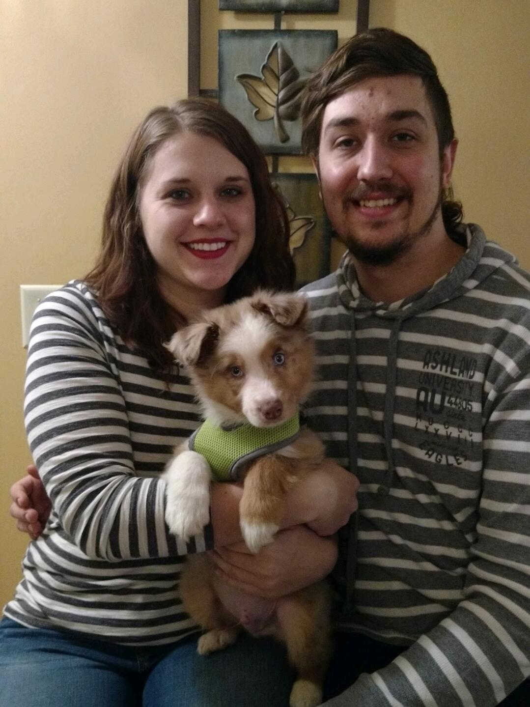 Our first dog, Charlie!