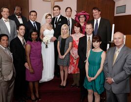 the office wedding