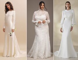 Three wedding dresses for Jewish brides