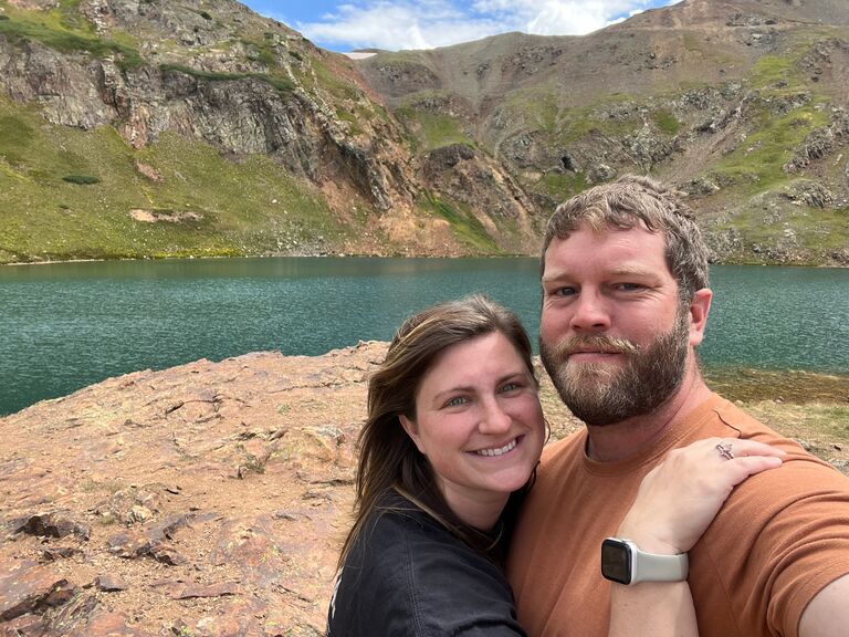 On August 8, 2024 (8•8•8) we eloped without kids to Ouray, CO and signed our marriage license on the top of Imogene Pass while jeeping the Alpine Loop