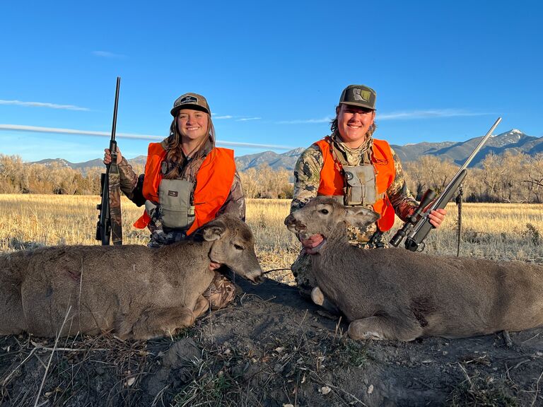 Lots of hunts over the years- they're much more successful hunting deer than the *mythical* elk 