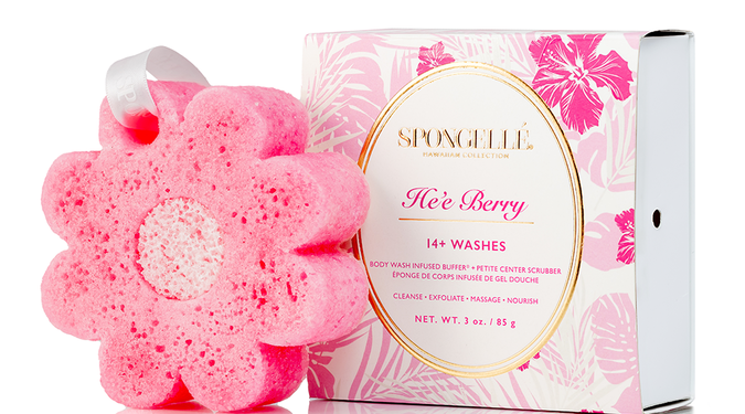 Spongelle Blackberry good Infused Body Buffer/Scrubber