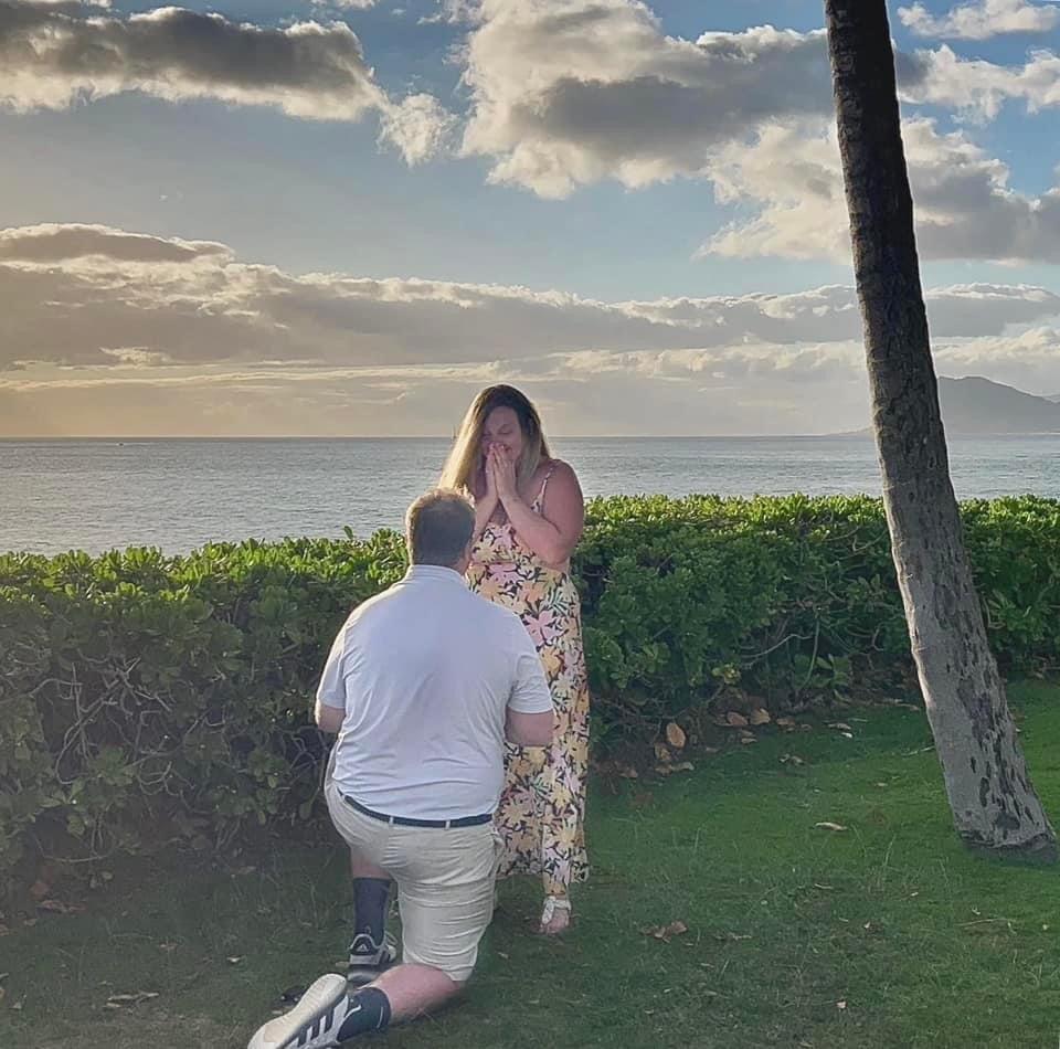 During summer break, Makayla joined Josh and his family on their family vacation in Hawaii where Josh proposed!