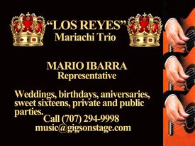 "LOS REYES" MARIACHI-QUARTET - Mariachi Band - Napa, CA - Hero Gallery 1