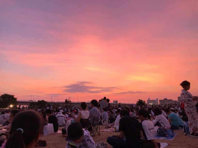 In the summer after our sophomore year, I studied abroad in Japan. I really missed Meagan and would message her every day with pictures like this one because she told me that pink sunsets were her favorite. I dreamt about how one day we'd travel the world together and make our own memories. 