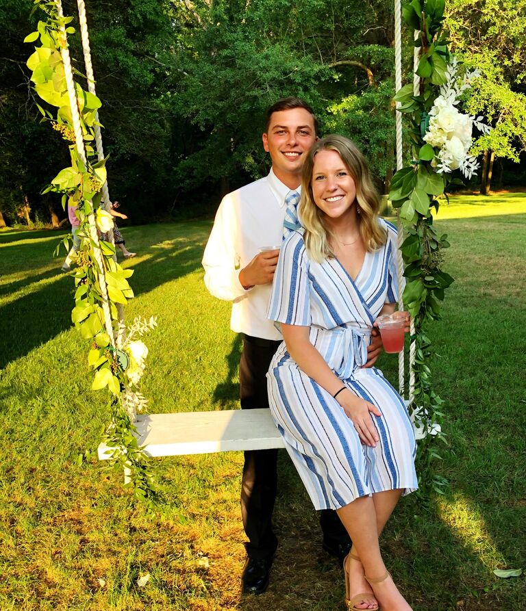 I moved back home to Richmond, where we both lived. From then on, he was my forever plus one. 