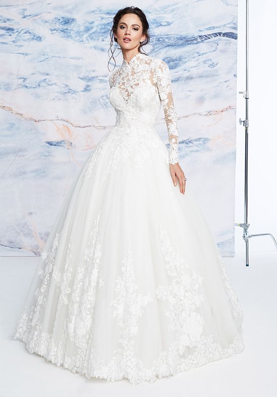 cotton lace wedding dress