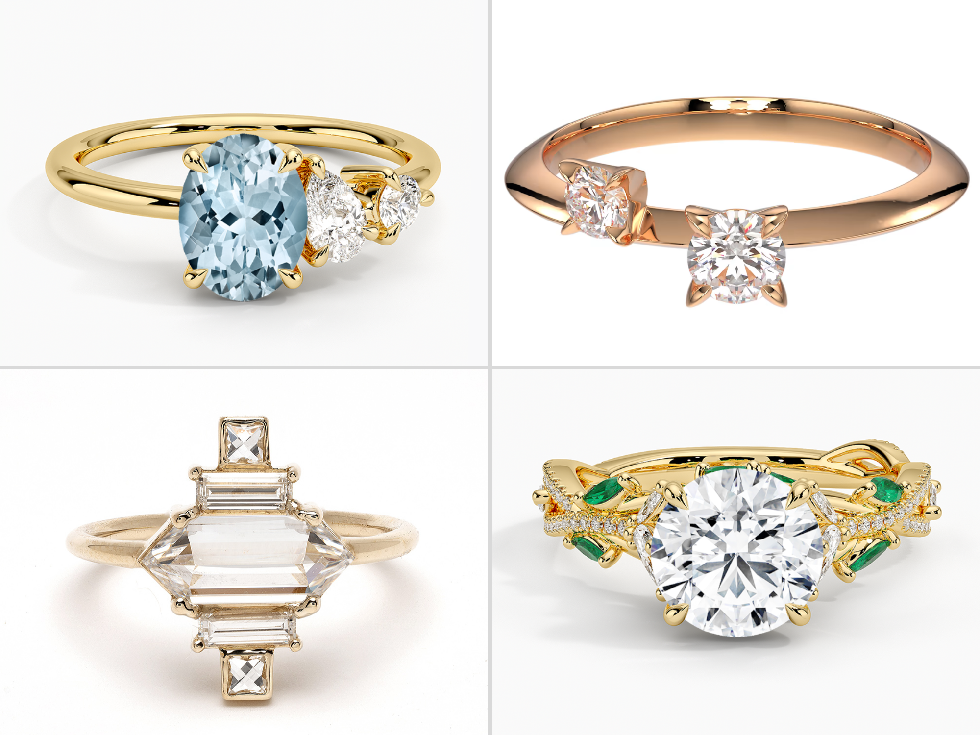 Dream engagement rings