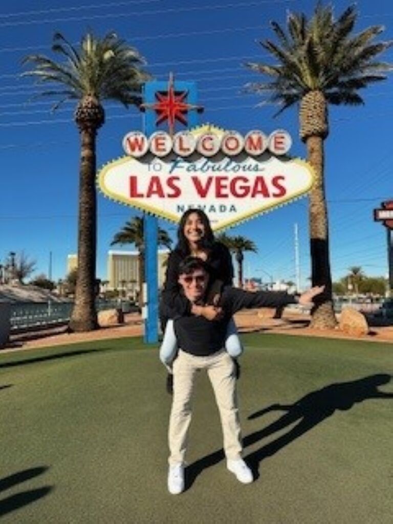 Leaving Vegas.