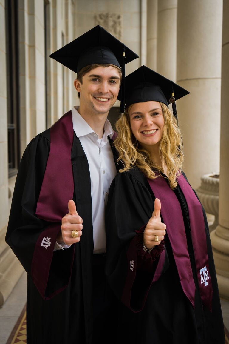 Reagan & Cole graduate from Texas A&M University!