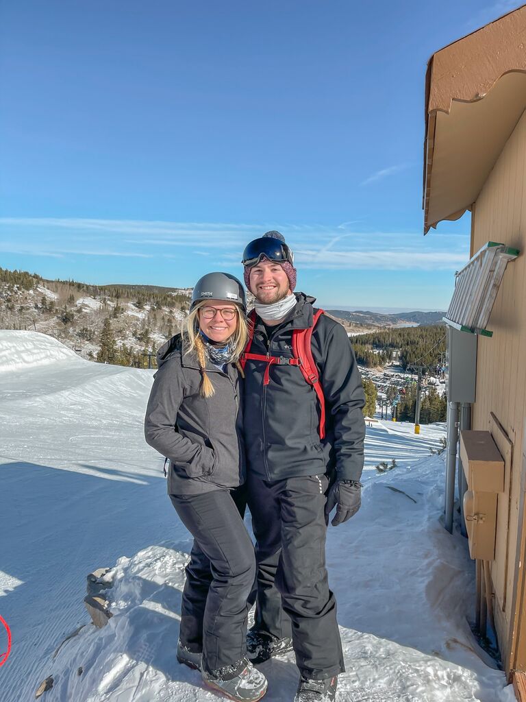 Visited family in Colorado and went snowboarding for the first time together. I only cried once!