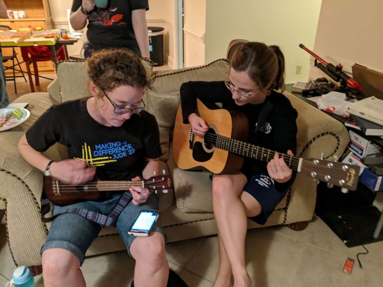 Natti joins Combustion, one of the Sunday School music groups that Josh was leading. They both notice each other for their willingness to serve in the Lord, but never thought past friendship.