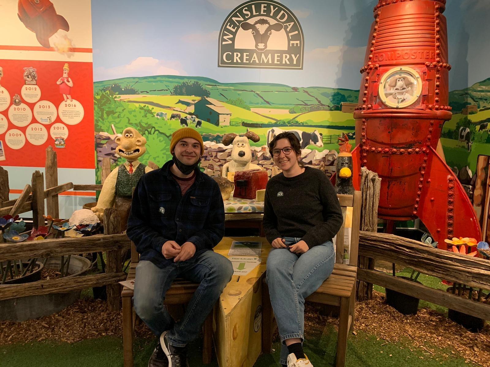 Trip to the Wensleydale factory - Liam's favourite! 