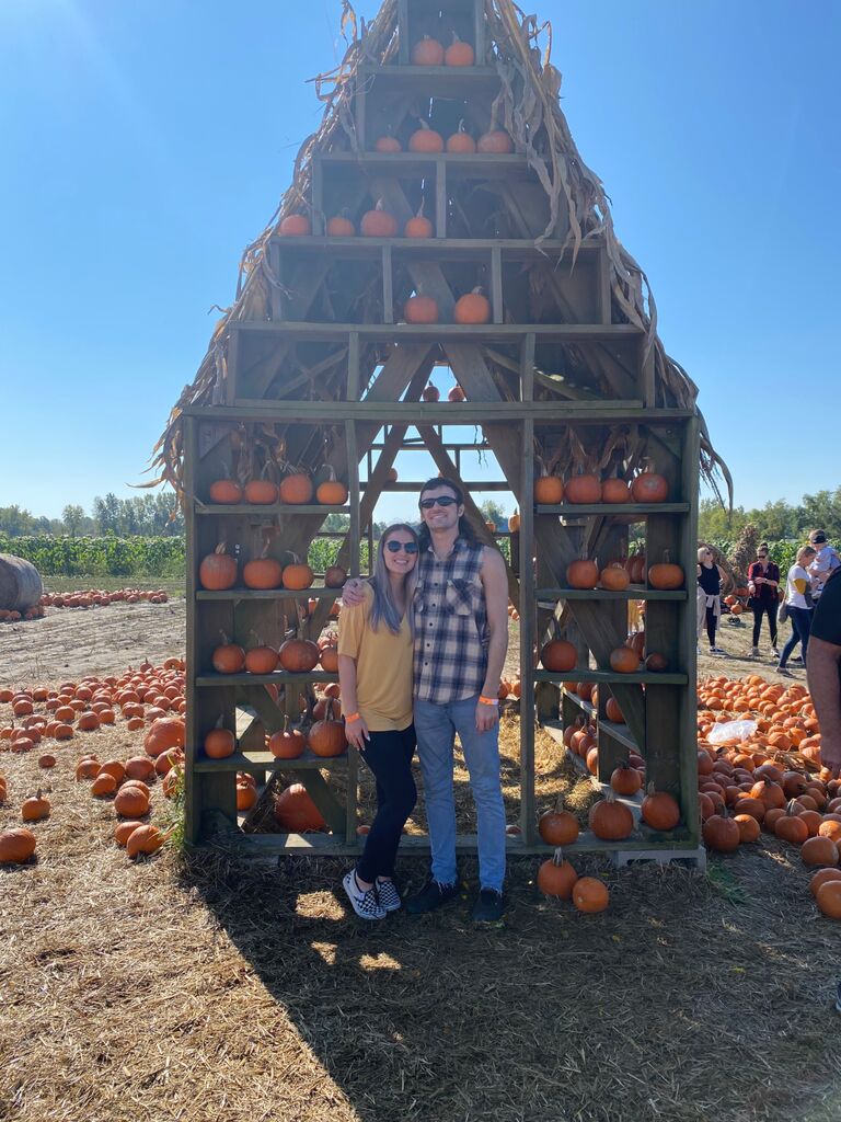 Spoiler Alert: this is County Line Orchard - where the wedding is! 