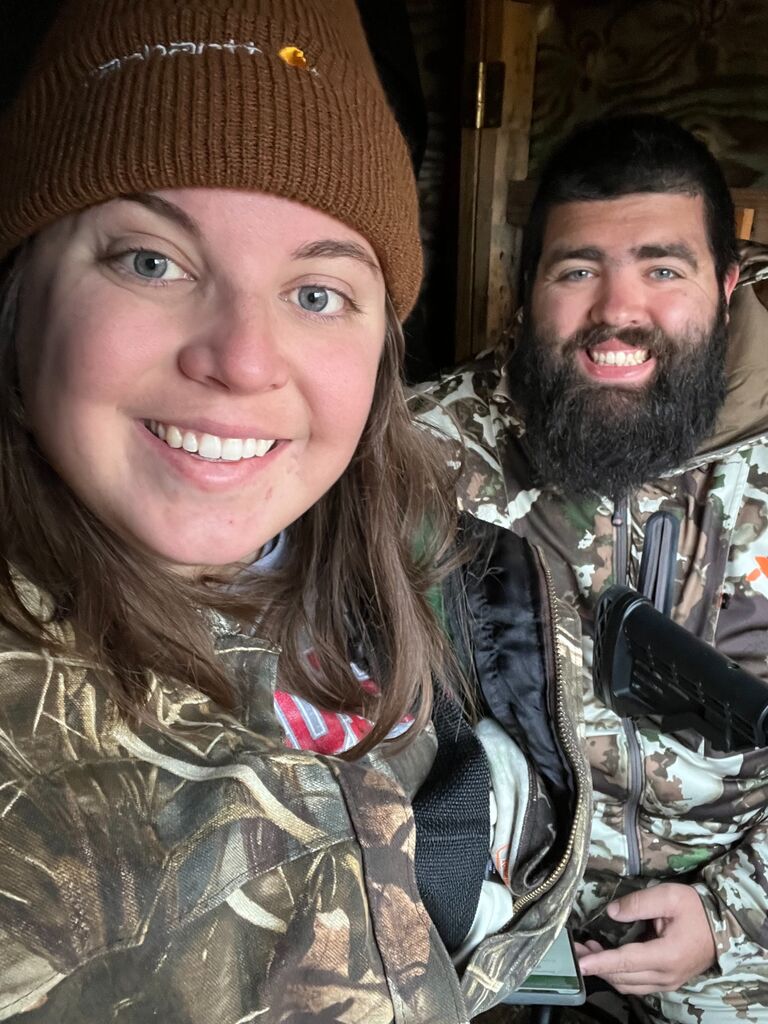 Our first hunt together